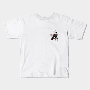 Cat on Chair #007 Kids T-Shirt